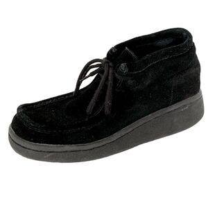 Nomad Footwear Women's Black Suede Desert Chukka Wallabee Low Boots Size 9